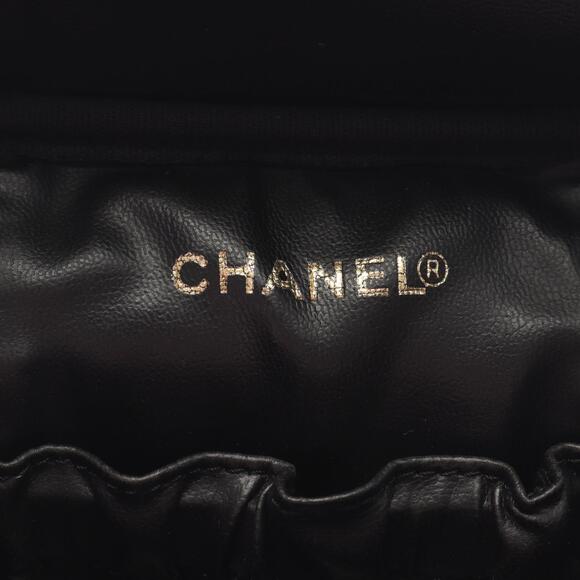 Chanel Coco Mark handbag black caviar grained calfskin - Picture 4 of 6